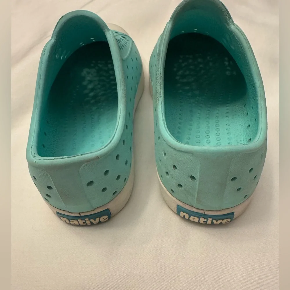 Native Kids Jefferson aqua pool Perforated Water Shoes kid toddler size 11